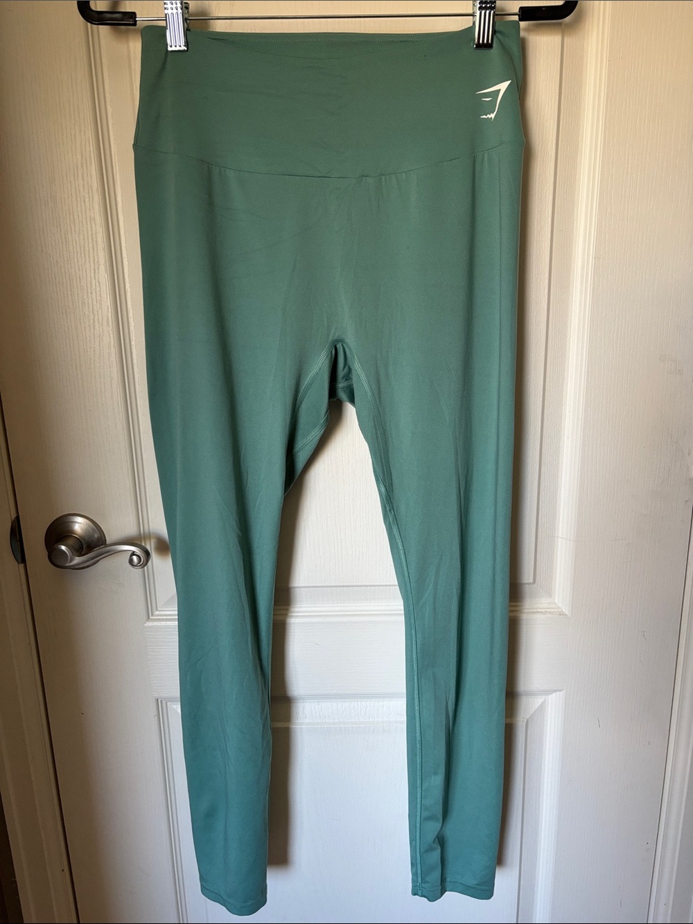 Gymshark High Waisted Green Leggings Size Large